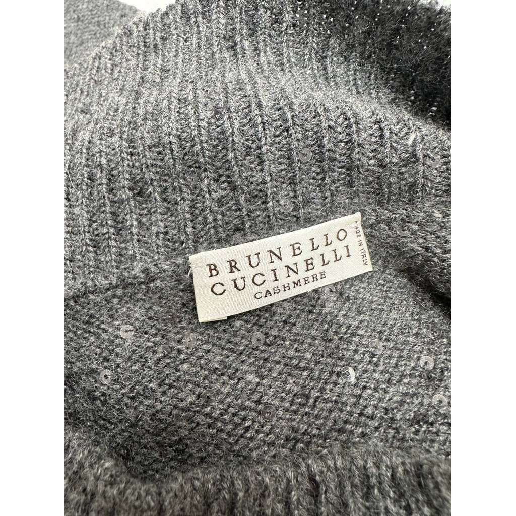 Brunello Cucinelli Brunello Cucinelli Elegant Wool Leather Belt  Dress Sz.XS/S pre-owned Green Wool Good condition - Model View