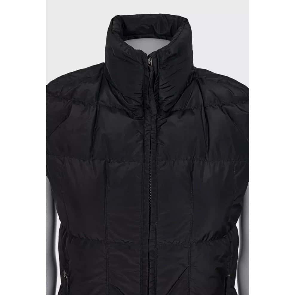 Saint Laurent Saint Laurent Padded High-Neck Vest — Size FR36 / S Pre-owned Black Good - Model View
