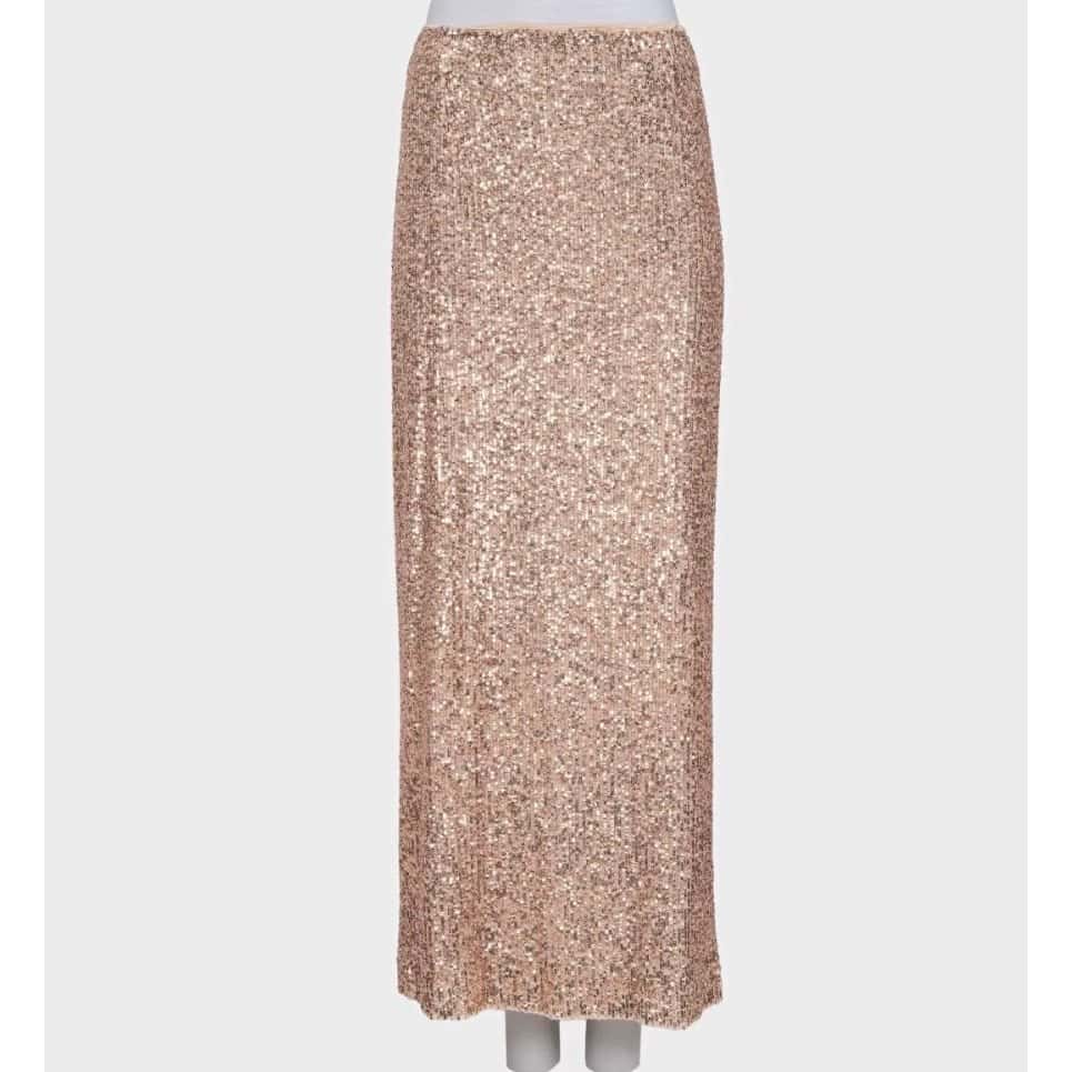 Tom Ford Tom Ford Pink Sequin Suit - Elegant IT40-44 Size S Pre-owned Pink Good - Model View