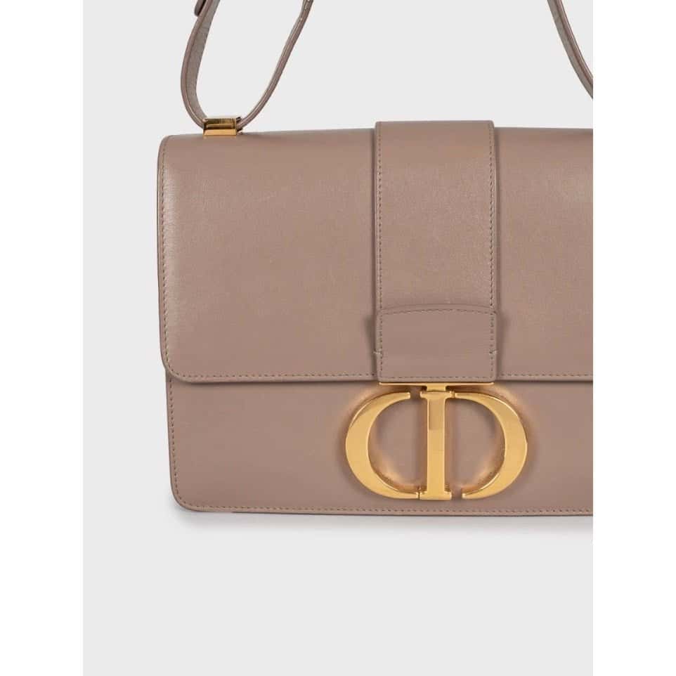 Christian Dior Christian Dior 30 Montaigne Leather Shoulder Bag Pre-owned Brown Leather Good condition - Box View