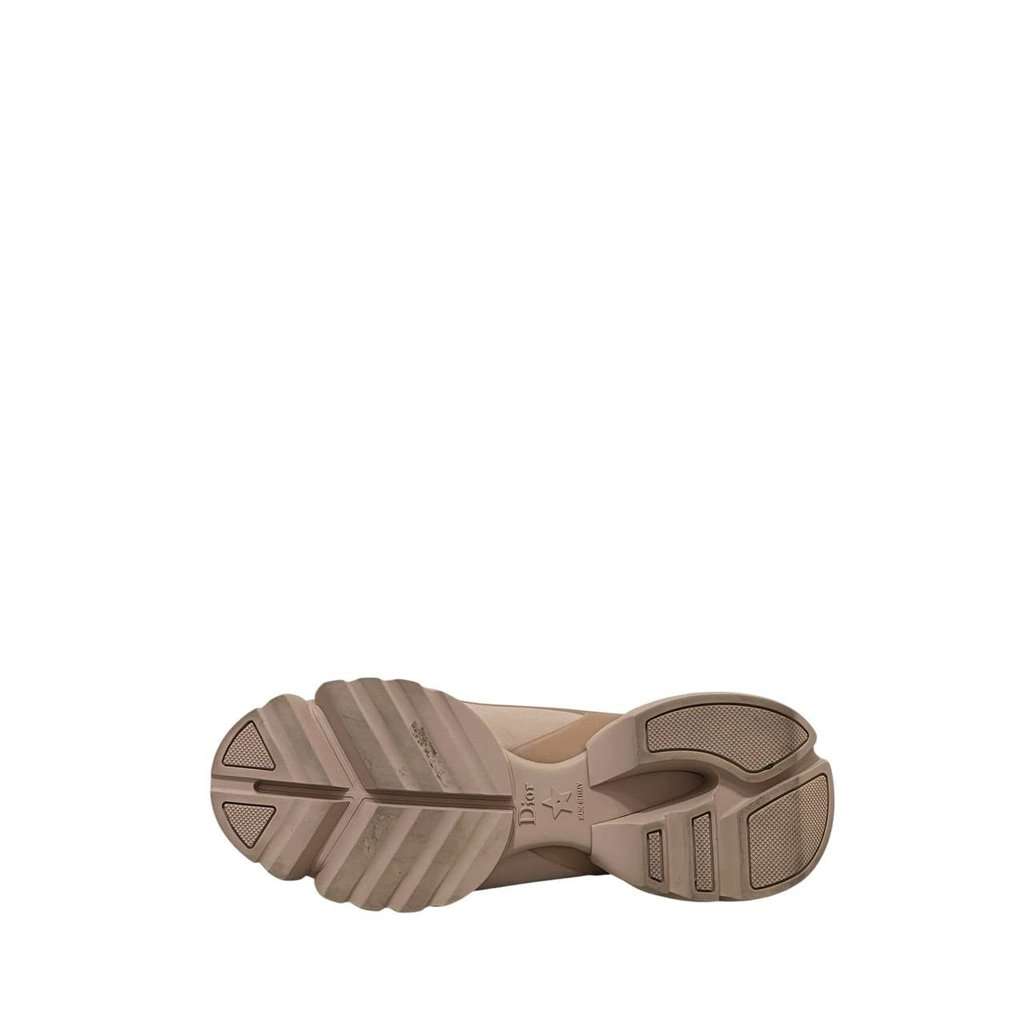 Dior Dior D-Connect Lace-Up  Beige Leather & PVC Sneakers  sz.37.5 pre-owned Beige Lace Good condition - Box View