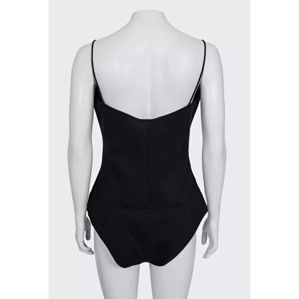 Chanel Chanel Black Body with Signature Buttons – Size FR40 / L pre-owned Black Silk Good condition - Inside View