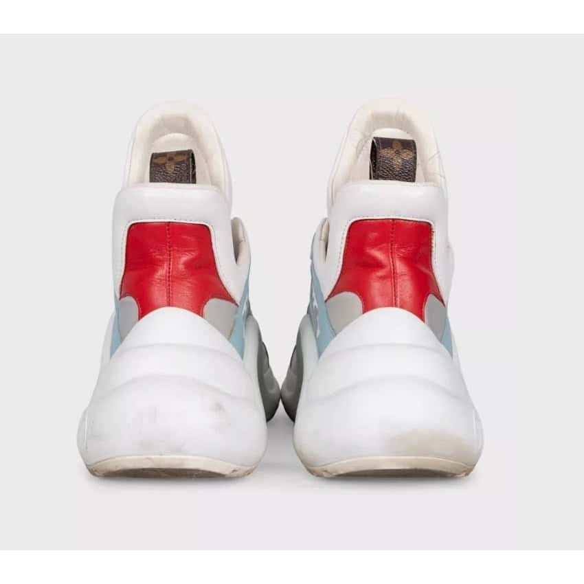 Louis Vuitton Louis Vuitton Archlight Sneakers  Size 38 Pre-owned White Leather Good condition - Model View