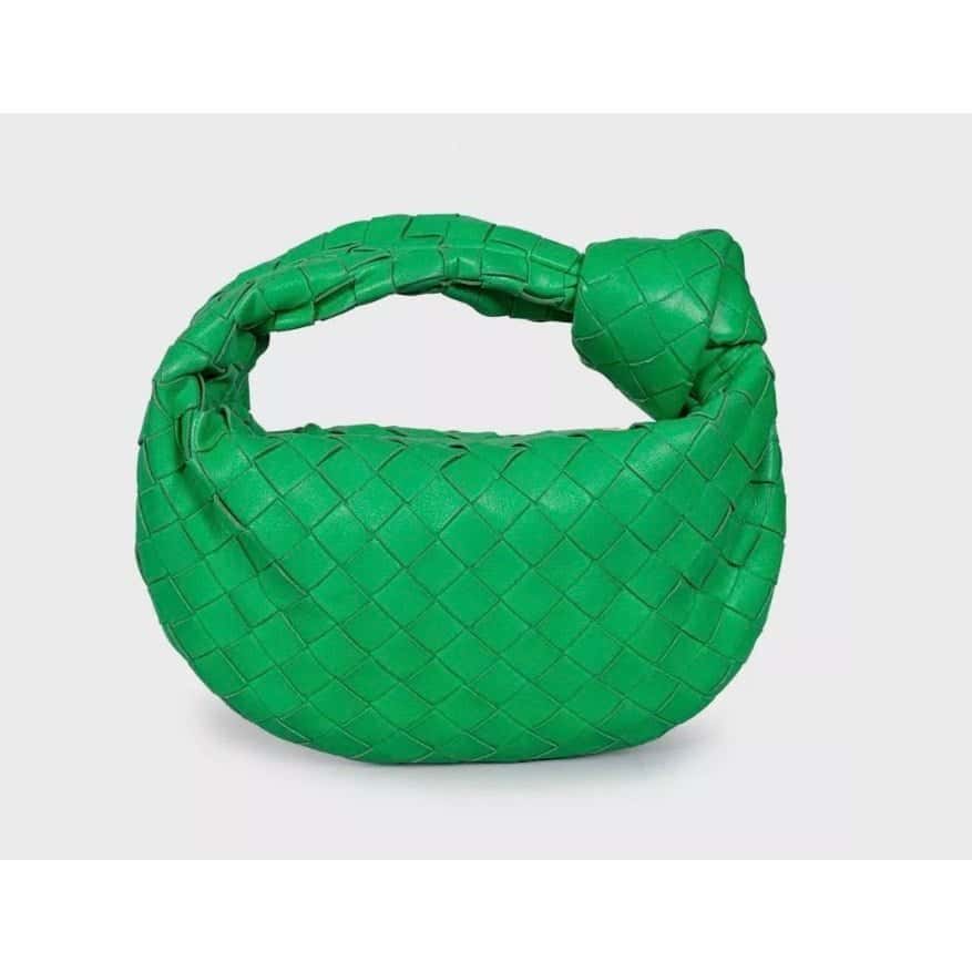 Bottega Veneta Bottega Veneta Mini Jodie Green Leather Handbag Green Leather Good condition - Inside View