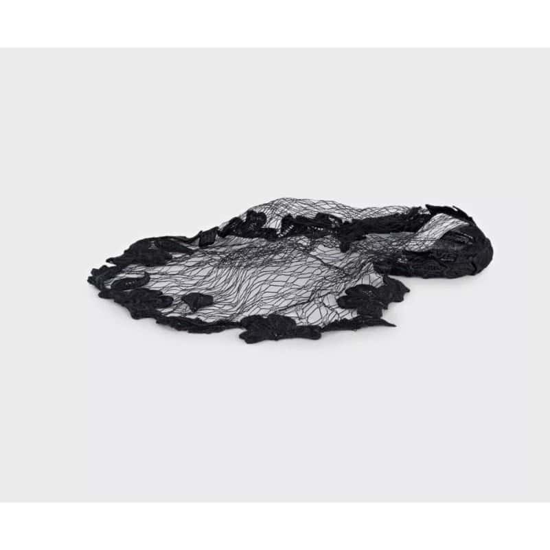 Dolce & Gabbana Dolce & Gabbana Black Lace Veil Headband Pre-owned Black Lace Never worn - Inside View