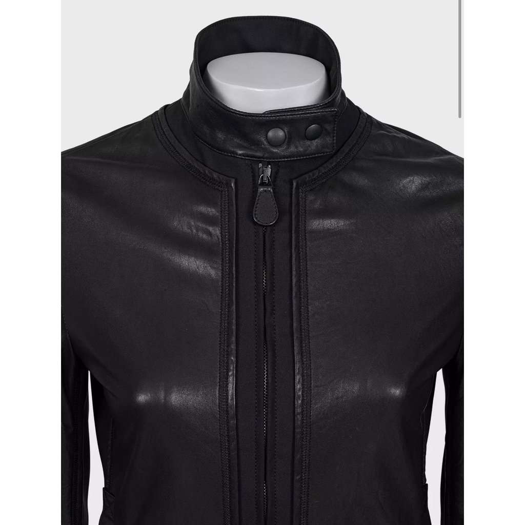 Bottega Veneta Bottega Veneta Black Leather Jacket - IT 38 / XS Pre-owned Black Leather Good condition - Model View