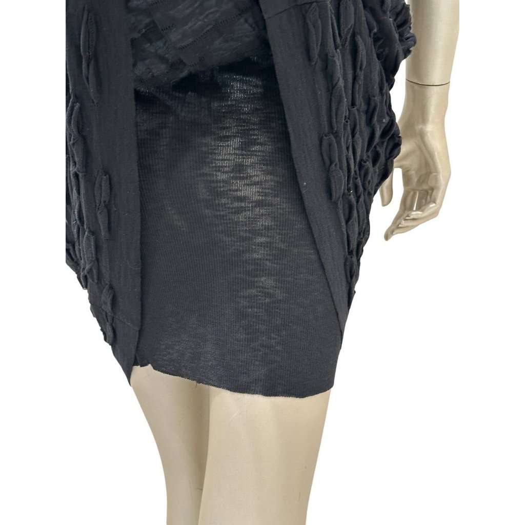 Chanel Chanel Black Cotton-Modal Dress - 2012 Collection Sz.36 pre-owned Black Cotton Good condition - Inside View