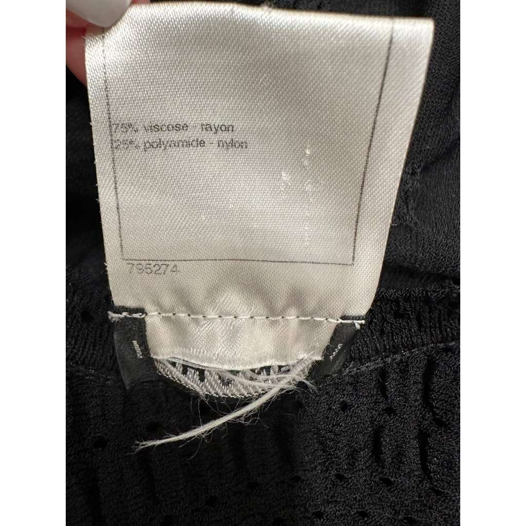 Chanel Chanel Black Woven Dress - FR38 Pre-owned Black Cotton Good condition - Box View