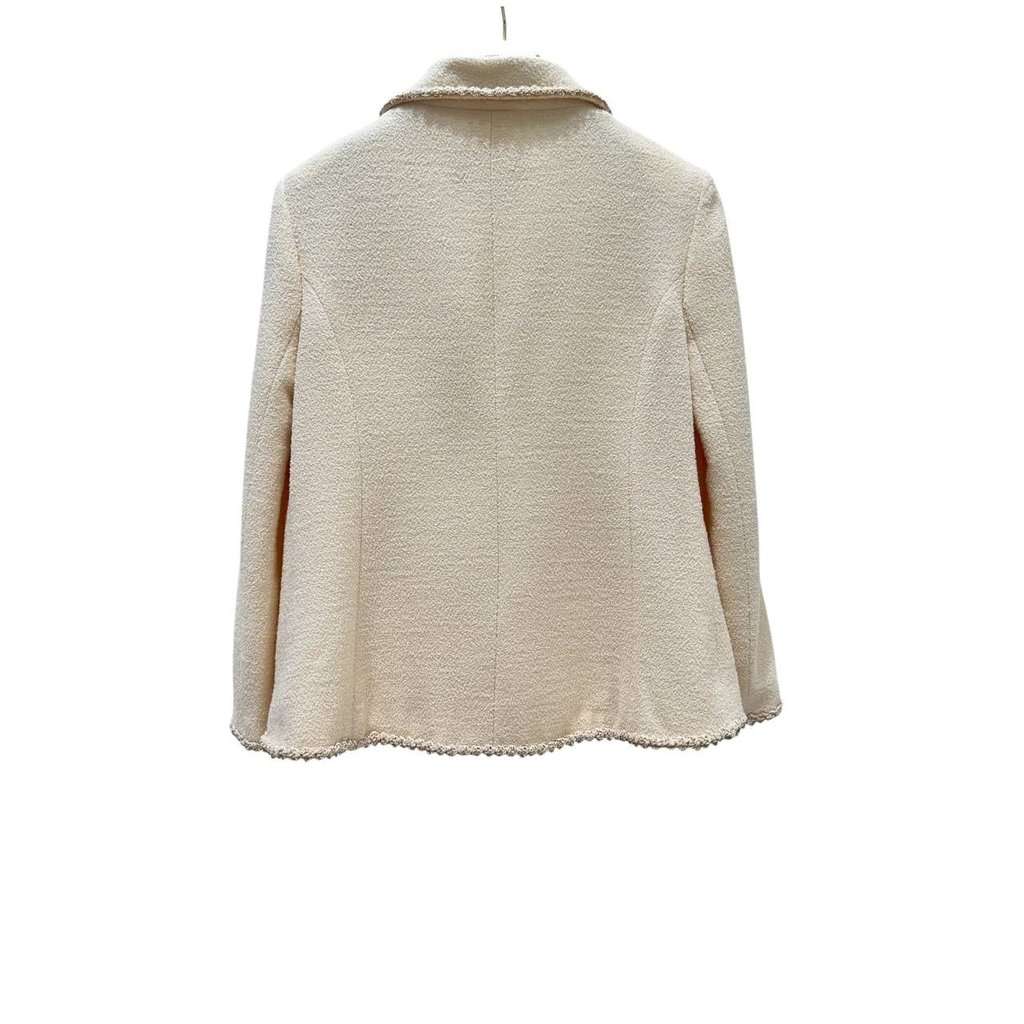 Chanel Chanel Paris Venise 2010 Resort Tweed Jacket  Sz.38/40 Pre-owned Red Tweed Good condition - Back View