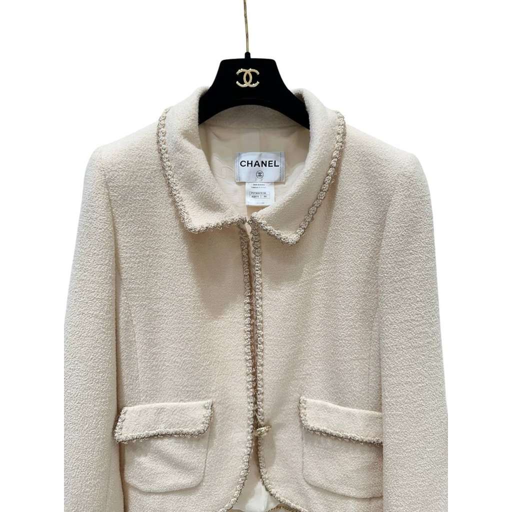 Chanel Chanel Paris Venise 2010 Resort Tweed Jacket  Sz.38/40 Pre-owned Red Tweed Good condition - Inside View