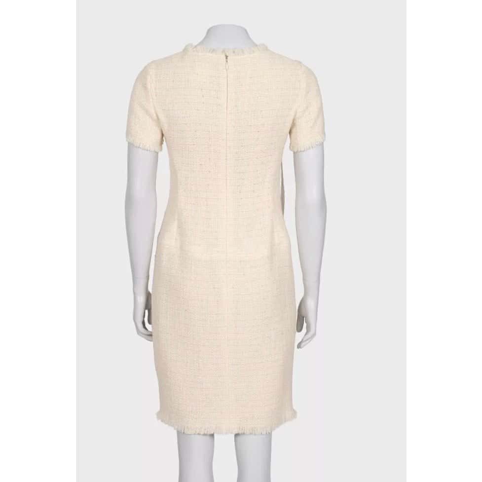 Chanel Chanel 2010 White Wool Dress Sz.38 Pre-owned White Wool Good condition - Inside View