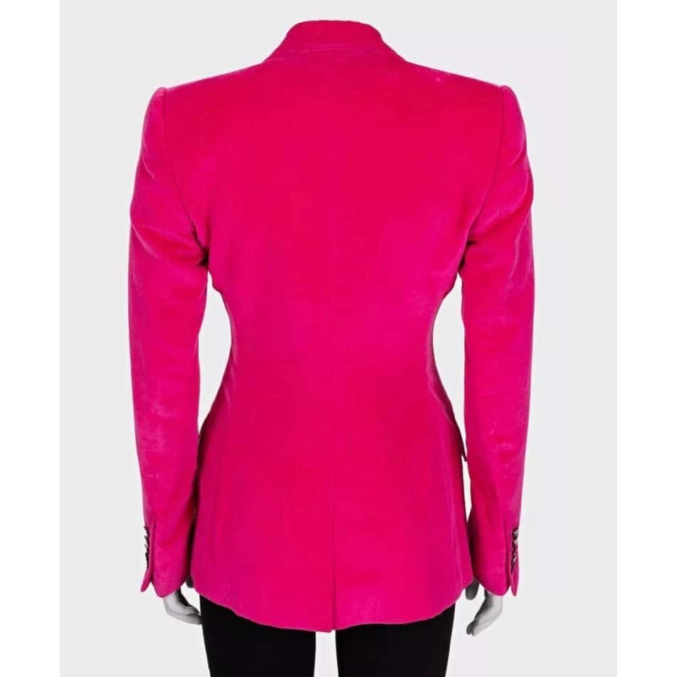 Tom Ford Tom Ford Pink Velvet Fitted Blazer - IT40/S pre-owned Pink Velvet Good condition - Inside View