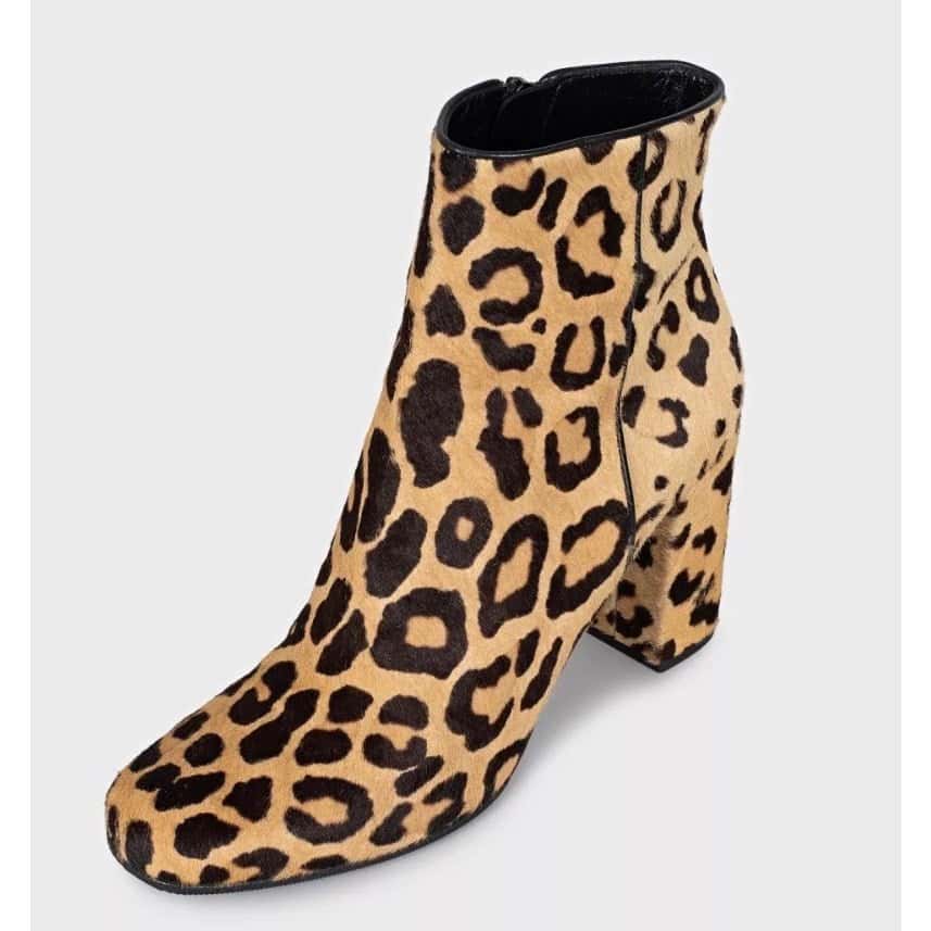 Saint Laurent Saint Laurent Animal-Print Leather Ankle Boots sz.40 pre-owned MultiColor Leather Good condition - Inside View