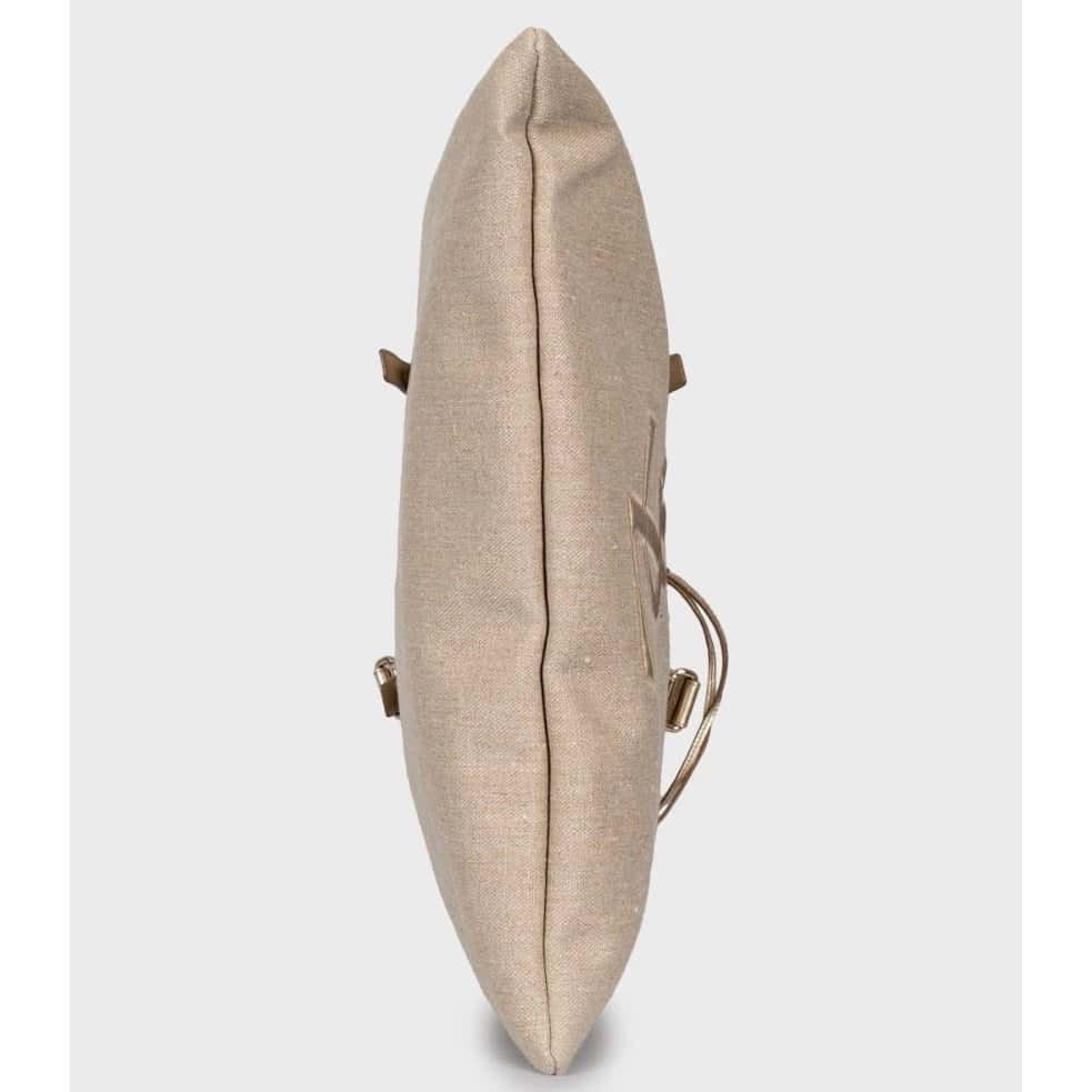 Saint Laurent Saint Laurent Vintage Shopper Signature Logo Bag Pre-owned Beige Leather Good condition - Model View