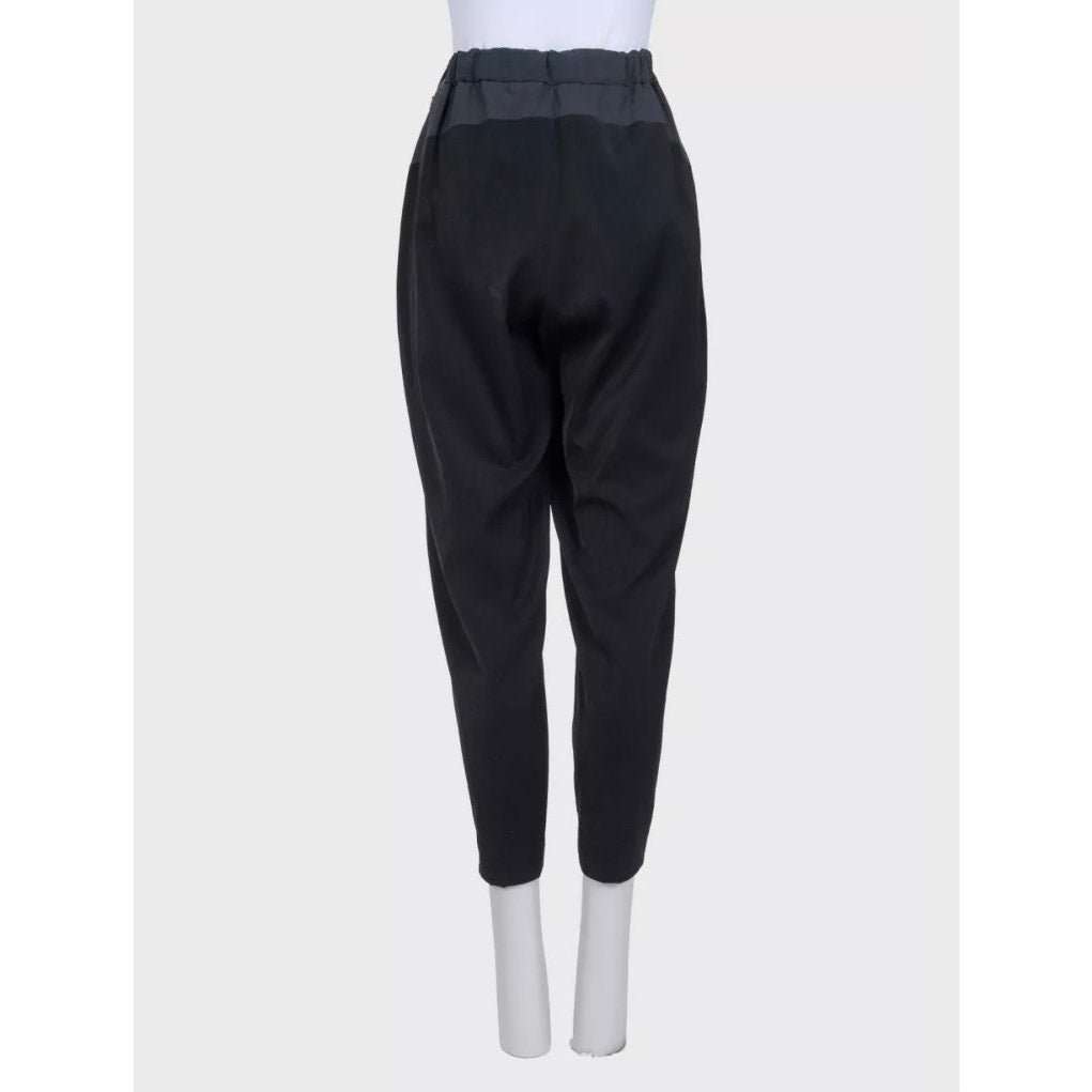 Issey Miyake Issey Miyake Black Fitted Trousers - US 2 | XS pre-owned Black Good condition - Inside View