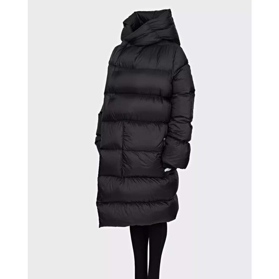 Rick Owens Rick Owens Black Oversized Puffer Jacket Size M Pre-owned Black Good - Back View