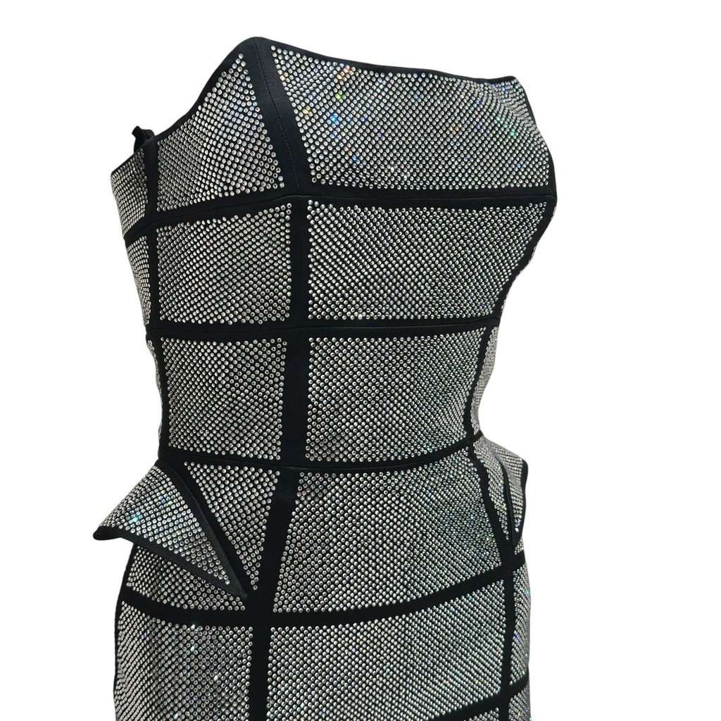 Balmain Balmain Fall 2009 Runway Dress - FR38/US 6 Pre-owned MultiColor Good - Model View