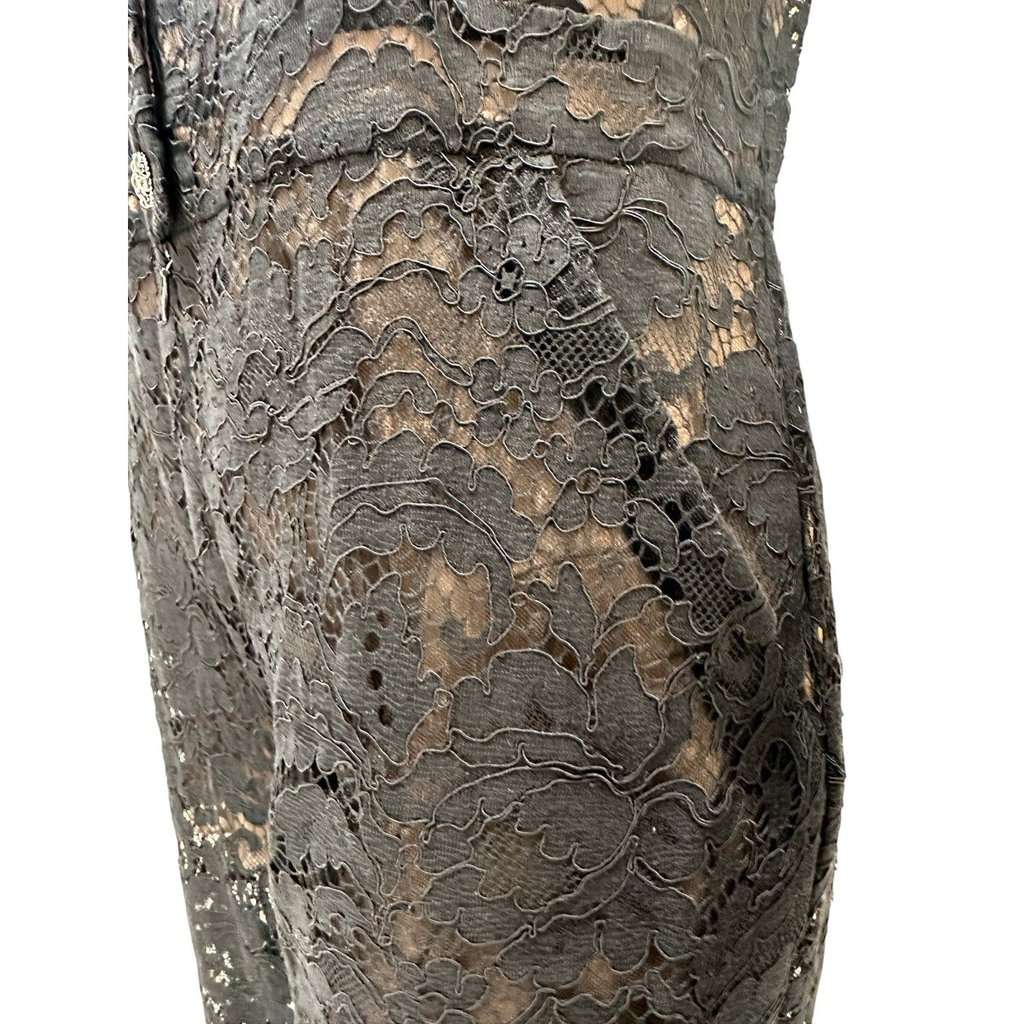Chanel Chanel Black Lace Evening Jumpsuit - Size 44 Pre-owned Black Lace Good - Box View