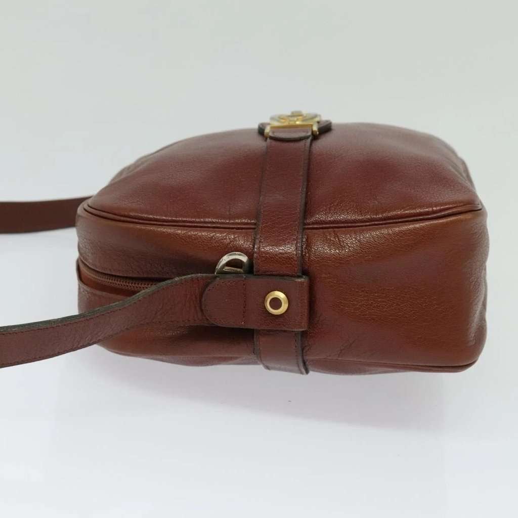 Christian Dior Shoulder bag Brown Leather Good condition - Box View