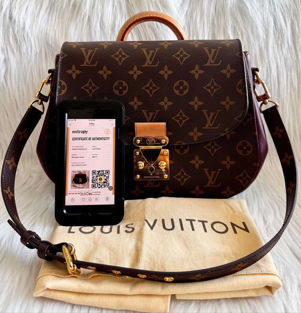 Louis Vuitton Aurore Monogram Eden MM Brown Canvas Good - Model View