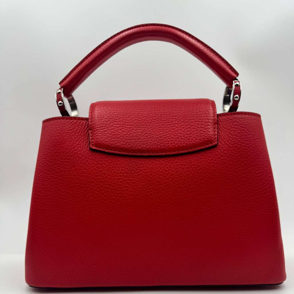 Louis Vuitton Capucines Red Good - Back View