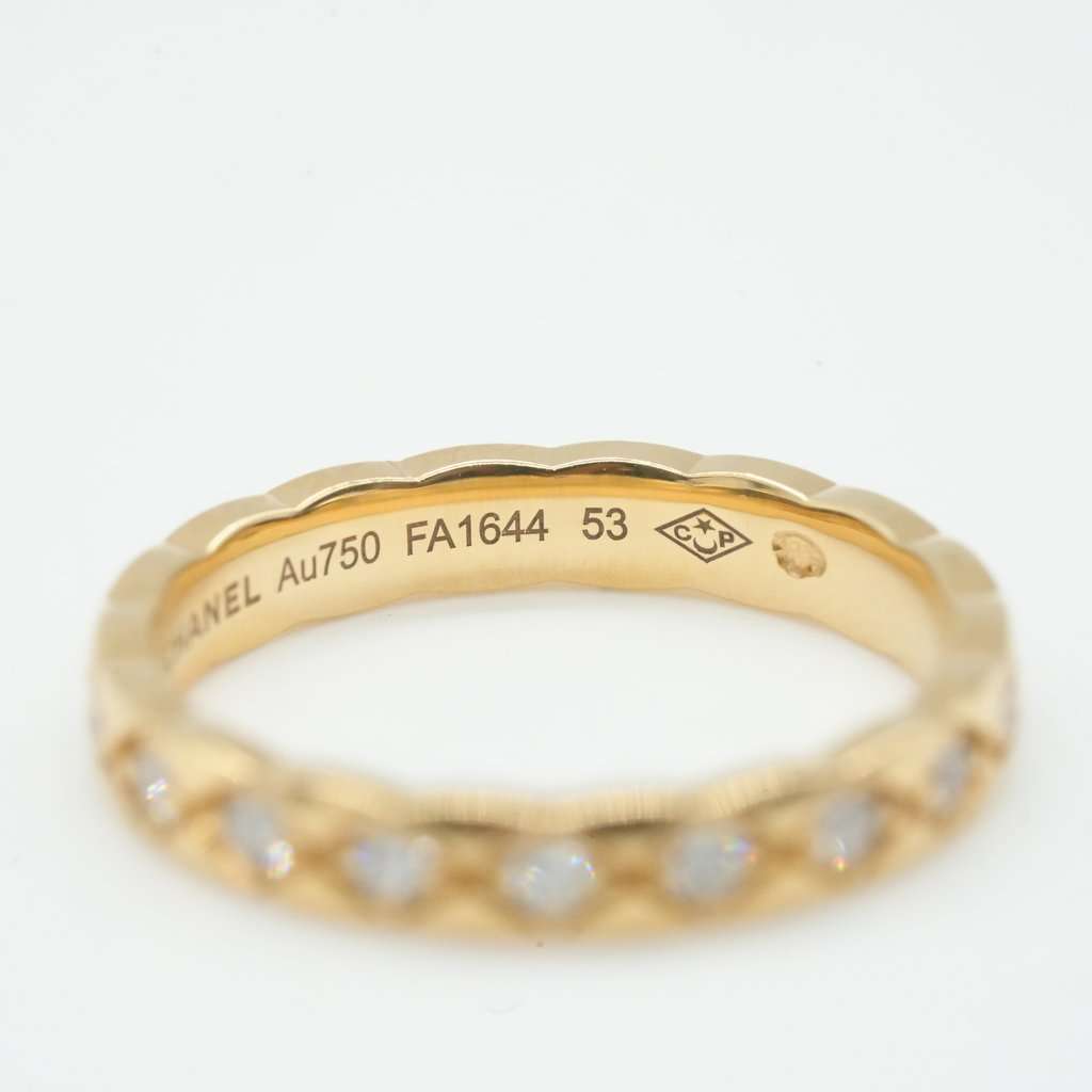 Chanel Coco Crush ring Gold Gold Very good - Model View