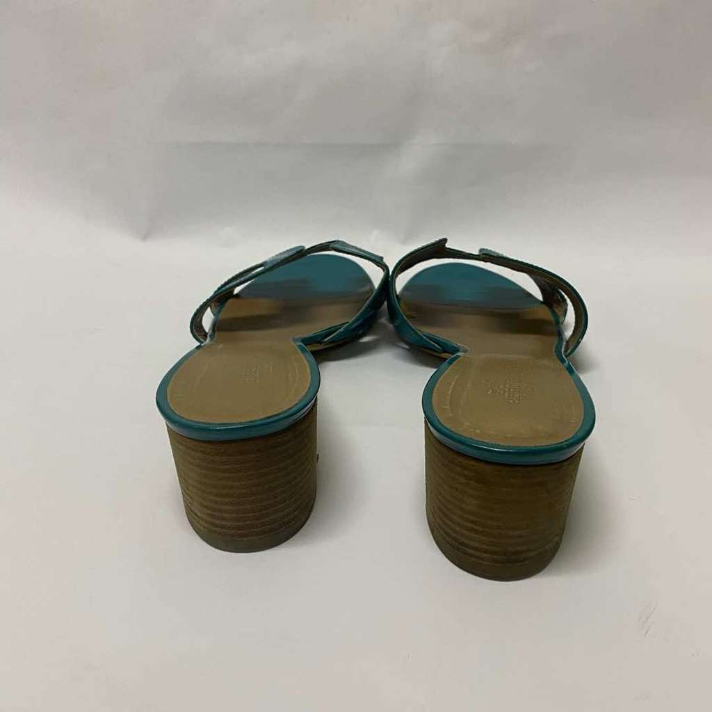 Hermès Oasis Sandals Navy Leather Good condition - Inside View