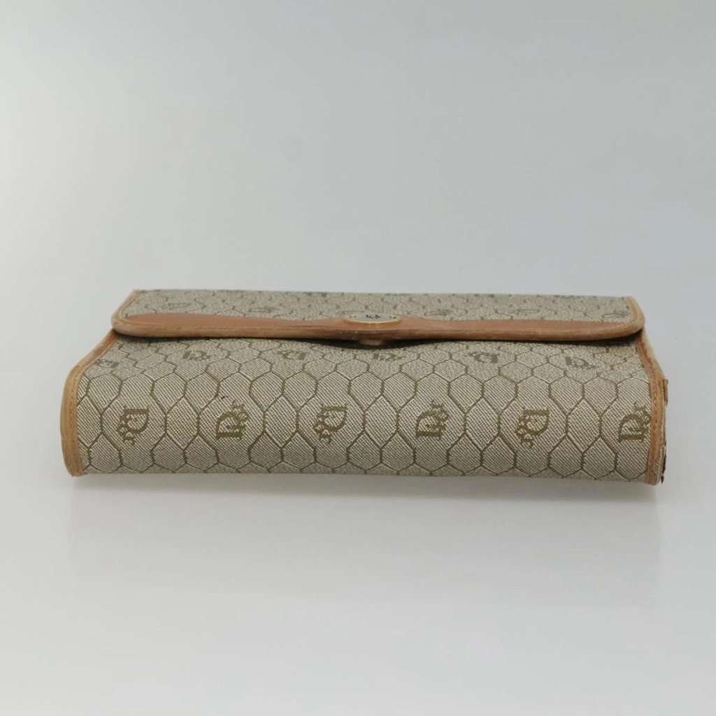 Christian Dior shoulder bag Beige Canvas Good condition - Inside View