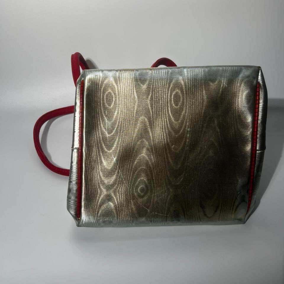 Loewe Anagram Tote Silver Very good - Model View