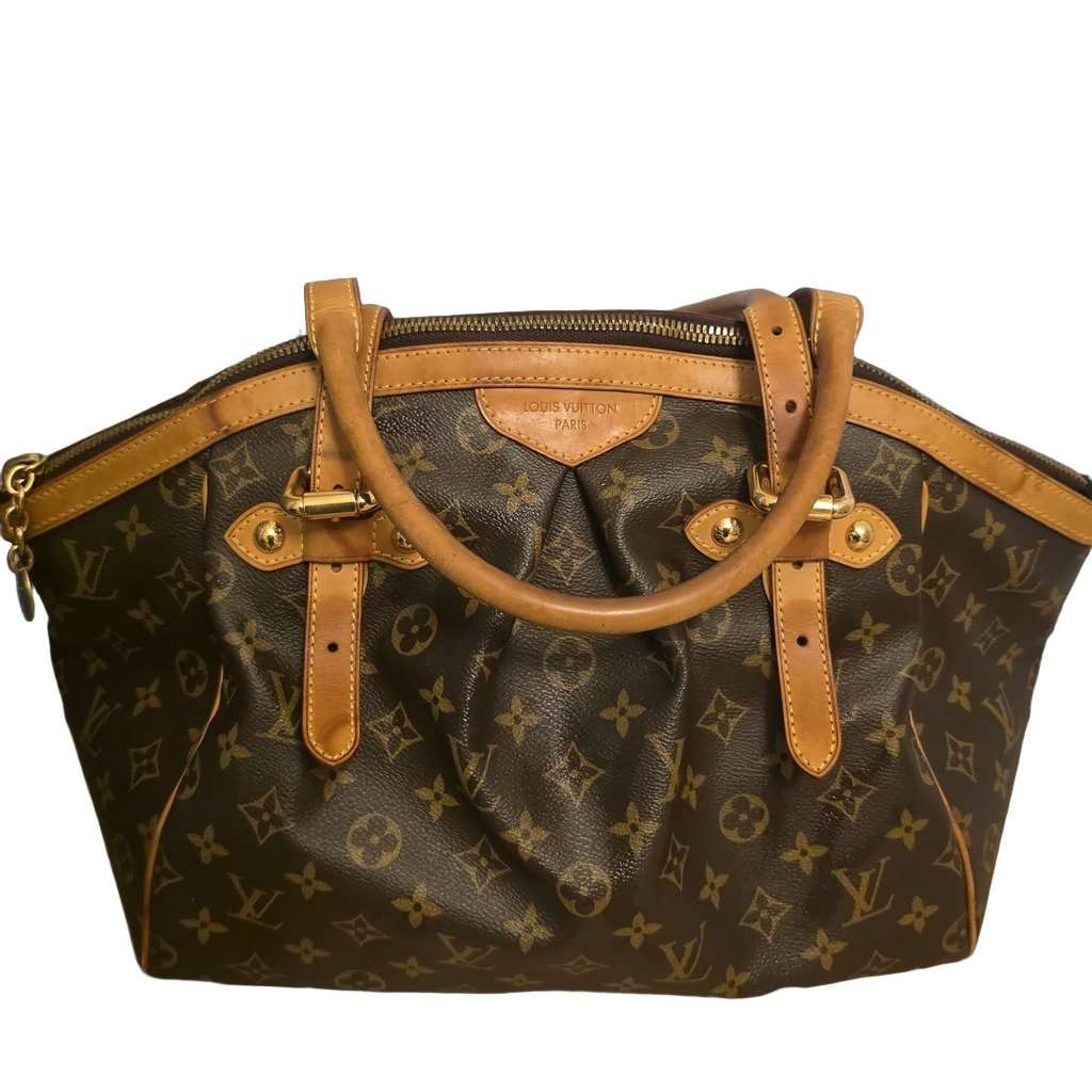 Louis Vuitton Tivoli GM Brown Canvas Good - Front View