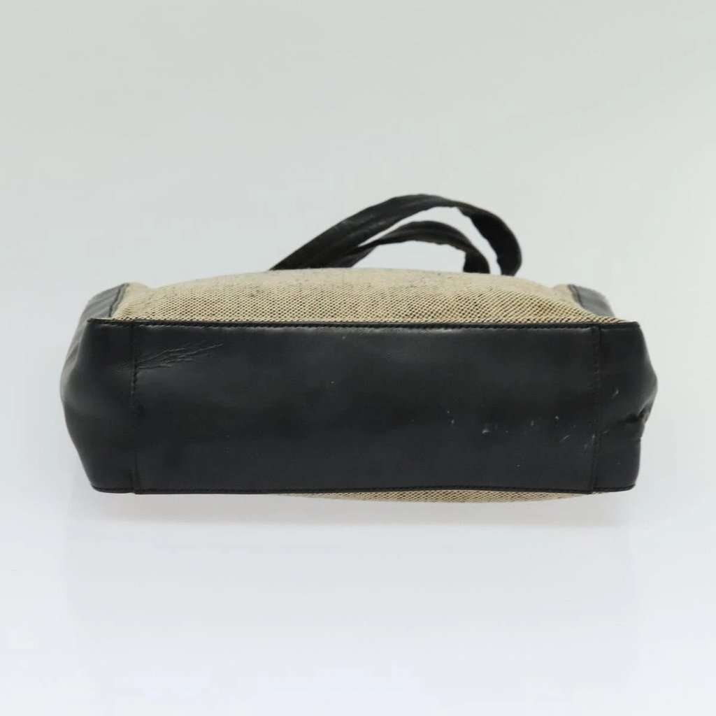 Prada Handbag Beige Canvas Good - Inside View