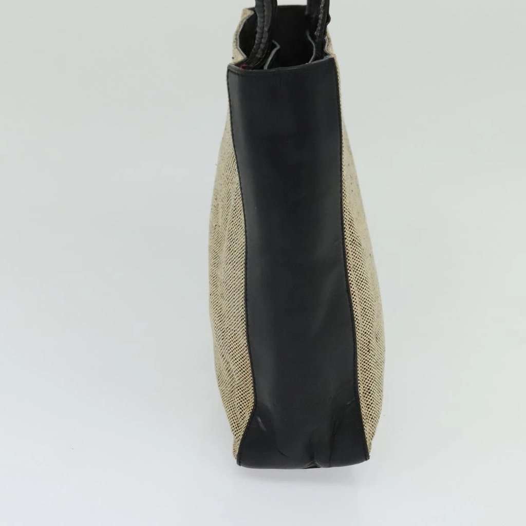 Prada Handbag Beige Canvas Good - Box View