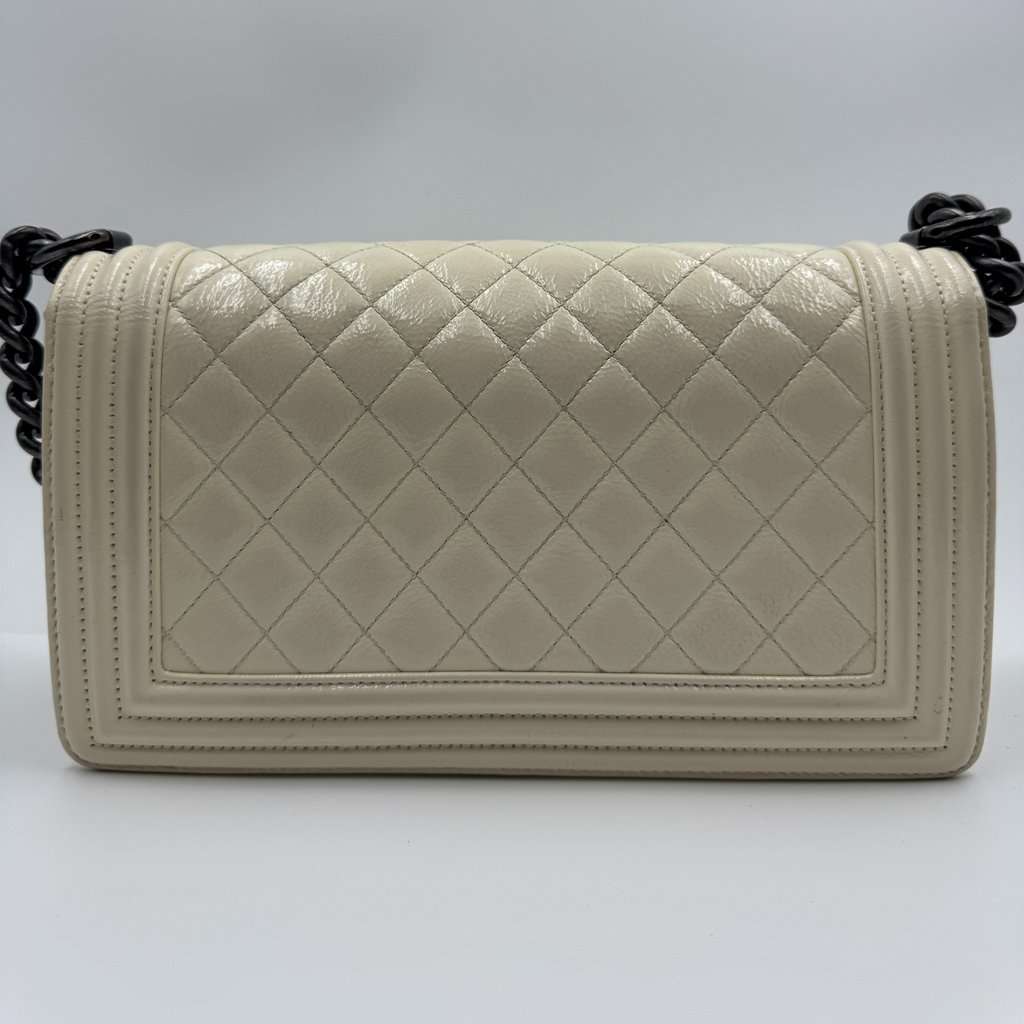 Chanel Boy White Fair - Back View