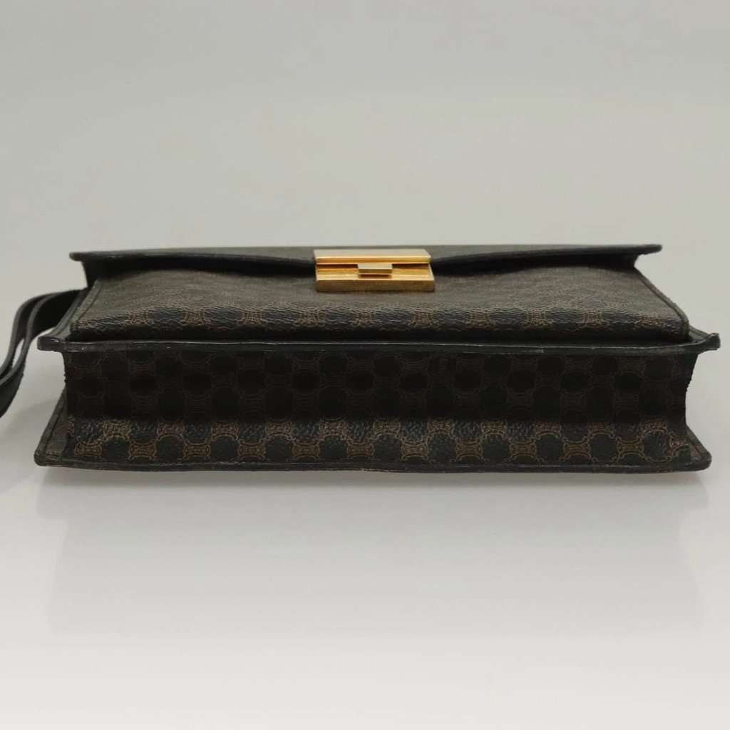 Celine Clutch Black Leather Good - Inside View
