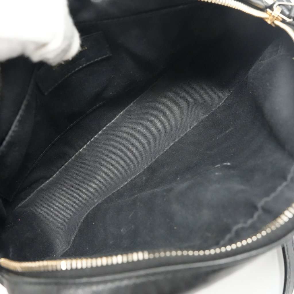 Saint Laurent Lou Camera Bag Black Leather Good - Model View