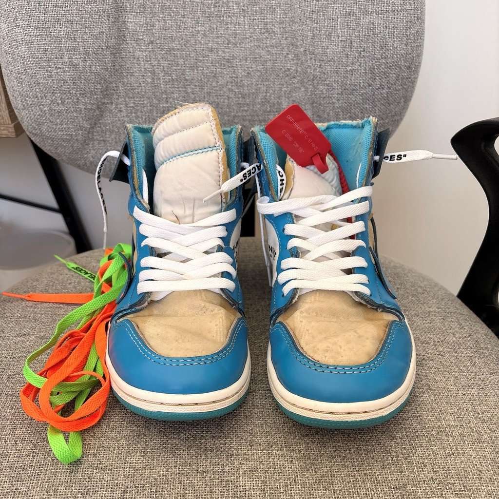 Nike x Off-White J1Retro High Off-White UB White Fair condition - Inside View