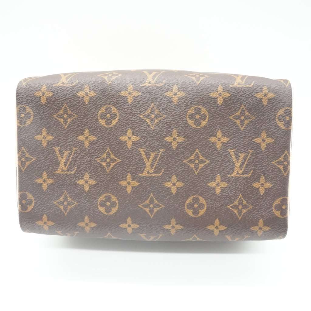 Louis Vuitton Speedy 25 Bandouliere Monogram Beige Canvas Very good - Inside View