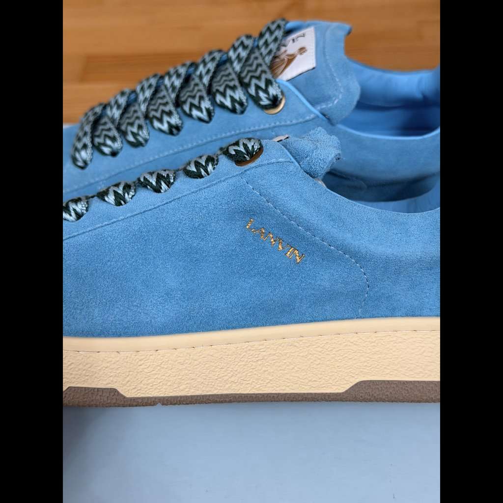 Lanvin Curb Lite Low Sneaker Blue Never worn - Inside View