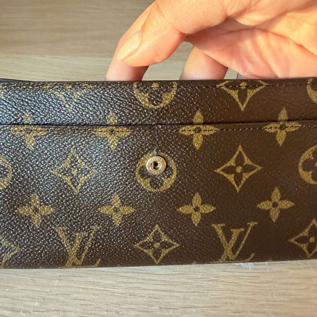 Louis Vuitton Classic monogram wallet Brown Canvas Very good condition - Inside View