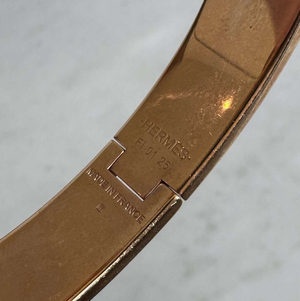 Hermès Clic H Gold Gold Very good - Back View