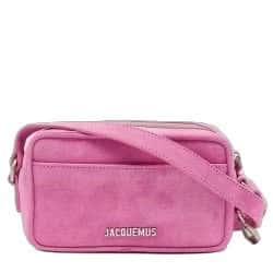 Jacquemus Jacquemus Le Baneto Pink Suede Never worn, with tag - Front View