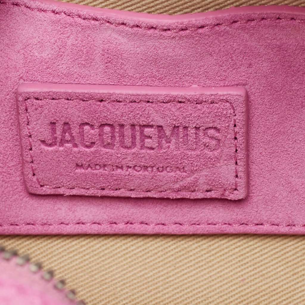 Jacquemus Jacquemus Le Baneto Pink Suede Never worn, with tag - Inside View