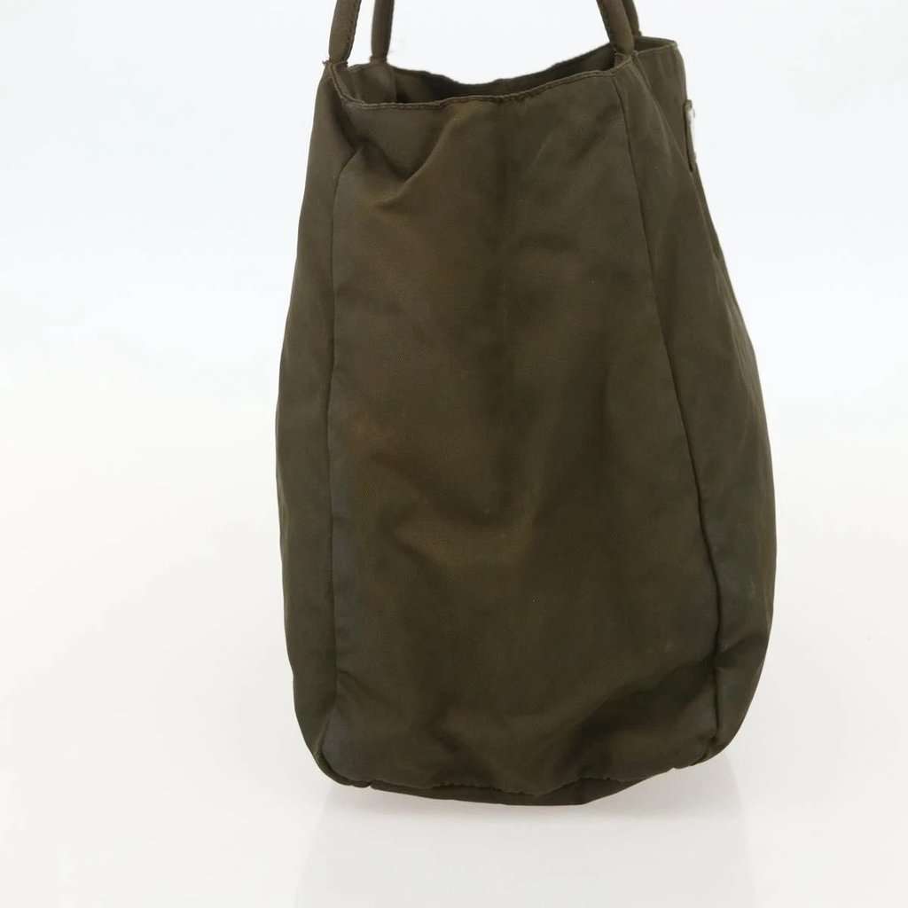 Prada handbag Khaki Good condition - Box View