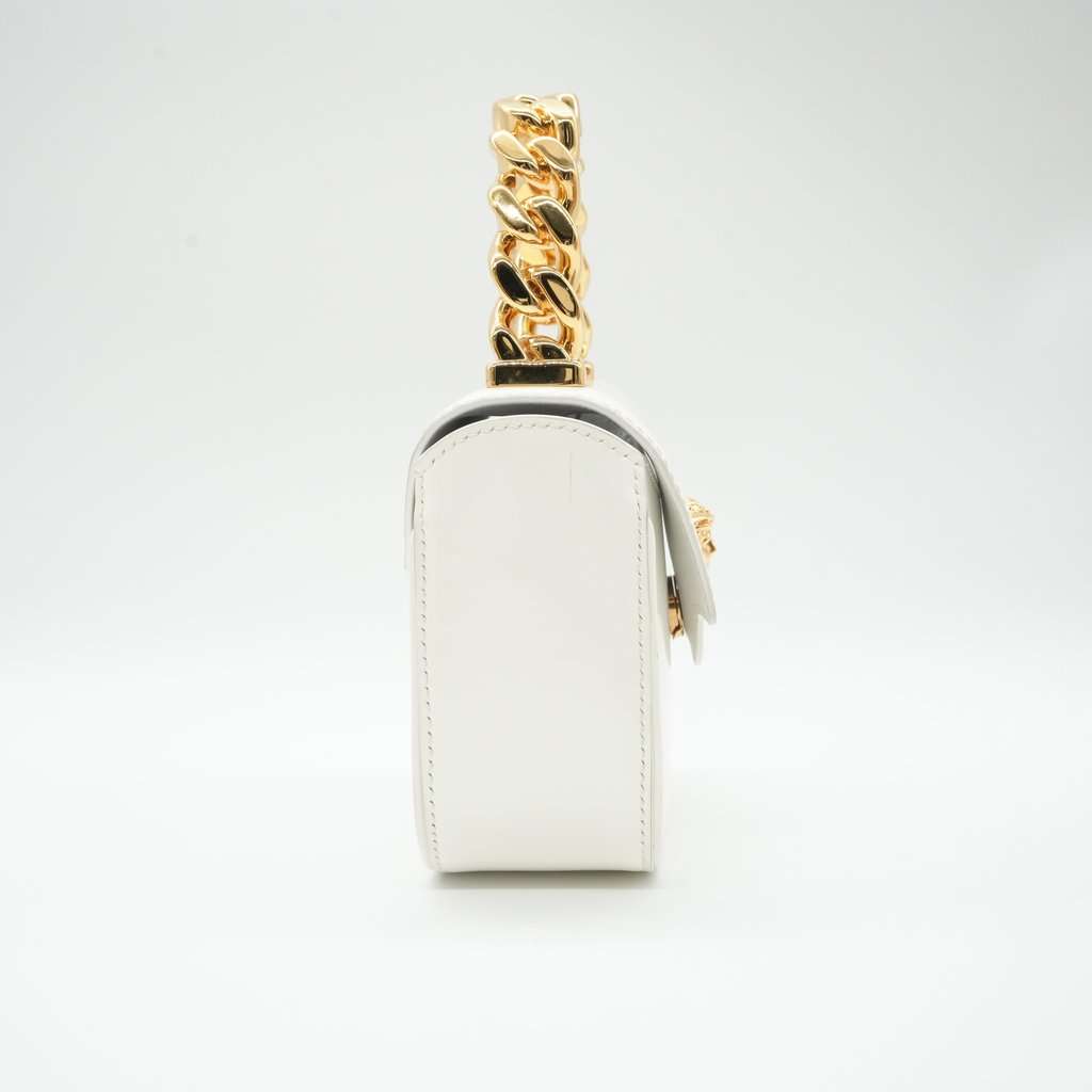 Versace La Medusa Mini White White Leather Very good - Box View