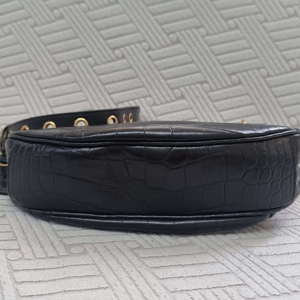 Balenciaga Croc Xs Le Cagole Black Leather Never worn - Inside View