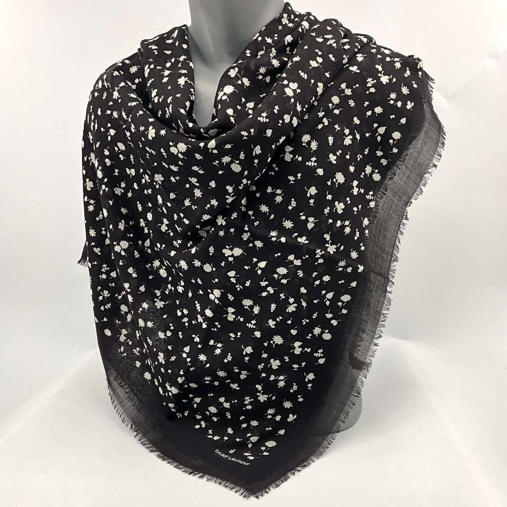 Saint Laurent Knit Fringed MultiColor Wool Never worn - Back View