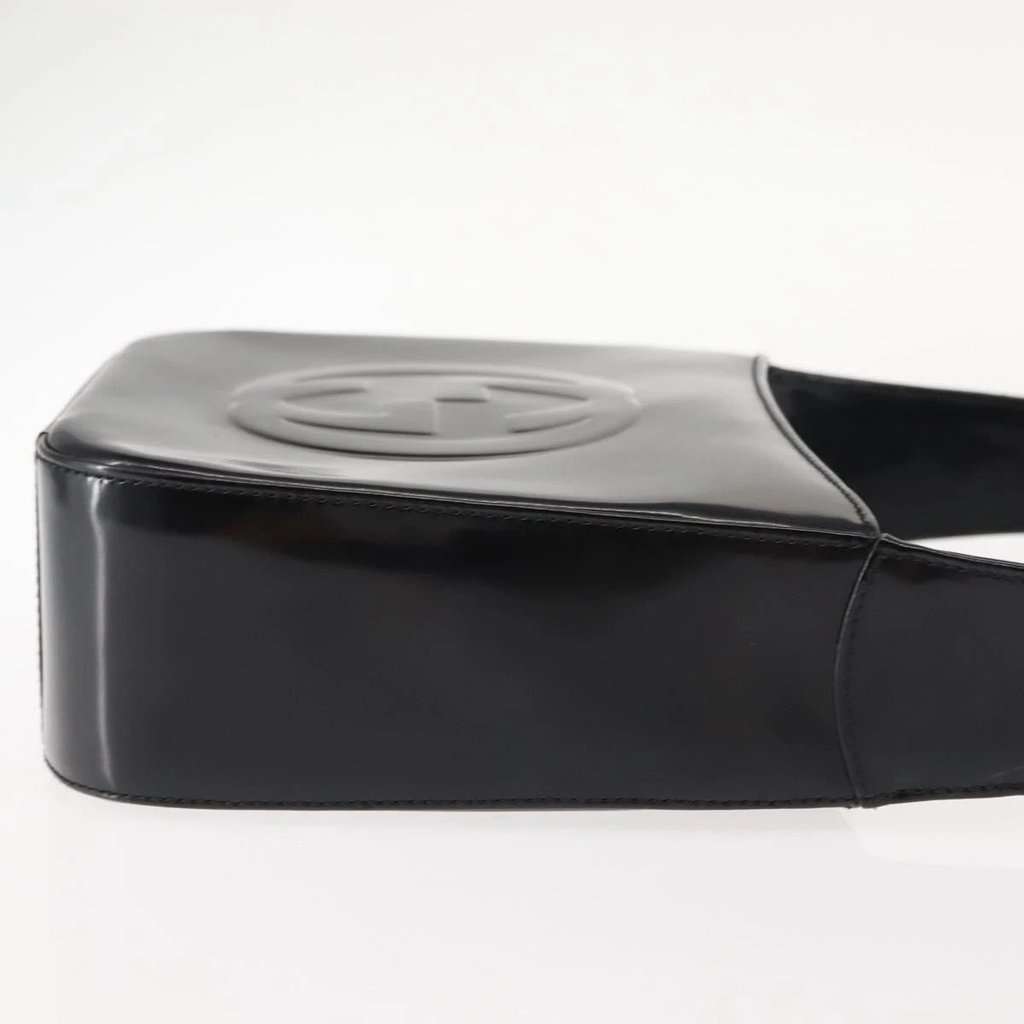 Gucci Shoulder Bag Black Leather Good - Box View