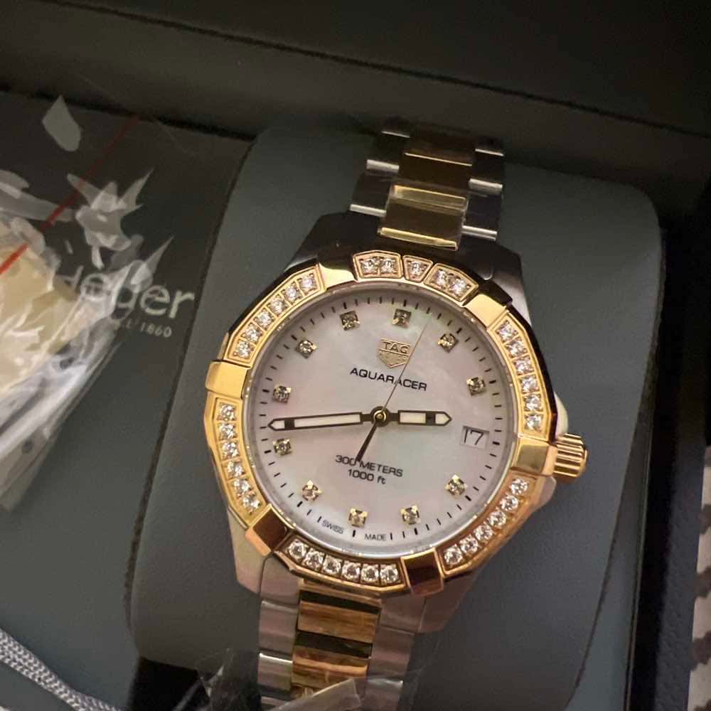 Tag Heuer Aquaracer Gold Never worn, with tag - Back View
