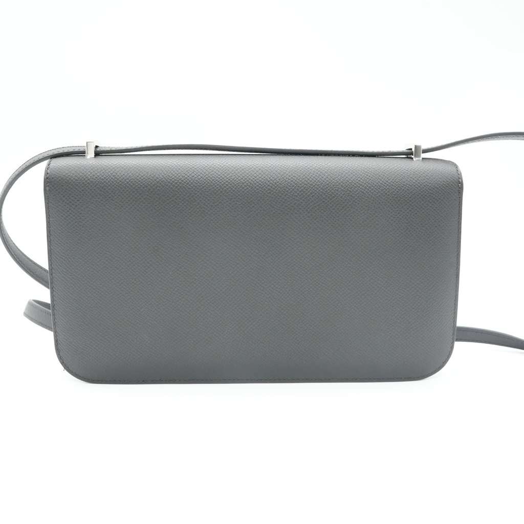 Hermès Constance 1-Elan Epsom Noir Black Leather Very good - Back View