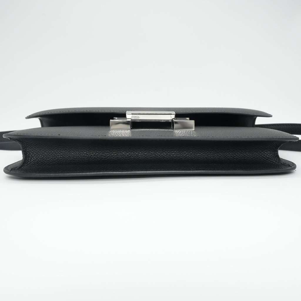 Hermès Constance 1-Elan Epsom Noir Black Leather Very good - Inside View